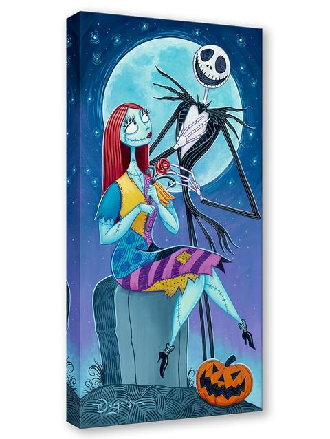 The Nightmare Before Christmas ''Stitched Together'' Gallery Wrapped Canvas by Tim Rogerson – Signed Limited Edition