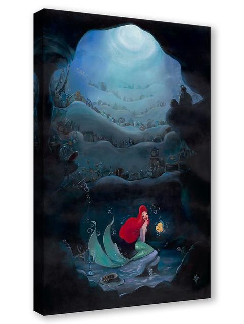 The Little Mermaid ''Part of that World'' Gallery Wrapped Canvas by Liana Hee – Signed Limited Edition