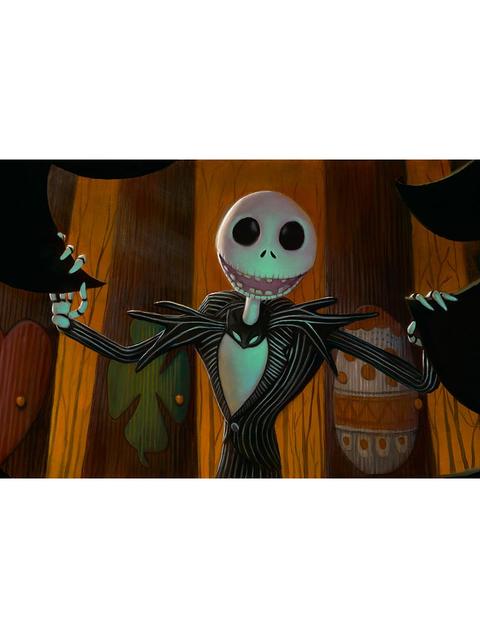 The Nightmare Before Christmas ''What's This?'' Gallery Wrapped Canvas by Rob Kaz – Signed Limited Edition