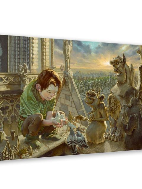 The Hunchback of Notre Dame ''God Help the Outcasts'' Gallery Wrapped Canvas by Heather Edwards – Signed Limited Edition