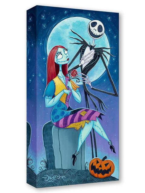 The Nightmare Before Christmas ''Stitched Together'' Gallery Wrapped Canvas by Tim Rogerson – Limited Edition