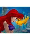 The Little Mermaid ''Best Friends'' Gallery Wrapped Canvas by Jared Franco – Limited Edition