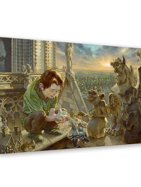 The Hunchback of Notre Dame ''God Help the Outcasts'' Gallery Wrapped Canvas by Heather Edwards – Limited Edition