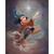 Sorcerer Mickey Mouse ''Swept Up in the Magic'' Gallery Wrapped Canvas by Bret Iwan – Fantasia – Limited Edition