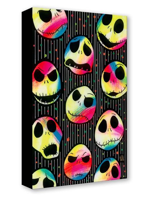 The Nightmare Before Christmas ''Jack Skellington'' Gallery Wrapped Canvas by Beau Hufford – Limited Edition