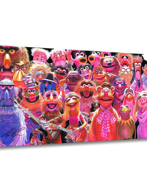 The Muppets ''The Muppet Show'' Gallery Wrapped Canvas by Alex Ross – Limited Edition