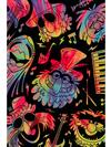 The Electric Mayhem ''Psychedelic Mayhem'' Gallery Wrapped Canvas by Beau Hufford – The Muppet Show – Limited Edition