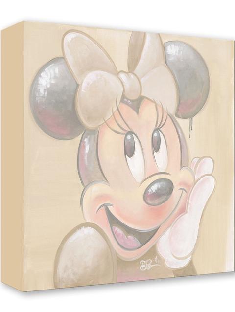 Minnie Mouse ''Take a Bow'' Gallery Wrapped Canvas by Dom Corona – Limited Edition