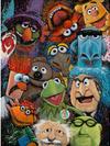 The Muppets ''The Muppet Show'' Gallery Wrapped Canvas by Stephen Fishwick – Limited Edition