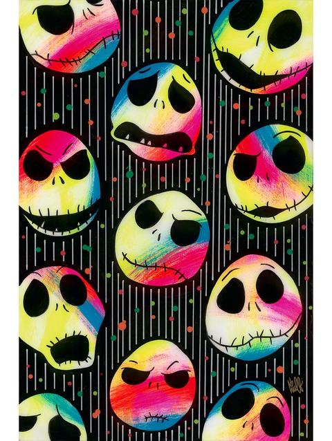 The Nightmare Before Christmas ''Jack Skellington'' Gallery Wrapped Canvas by Beau Hufford – Signed Limited Edition