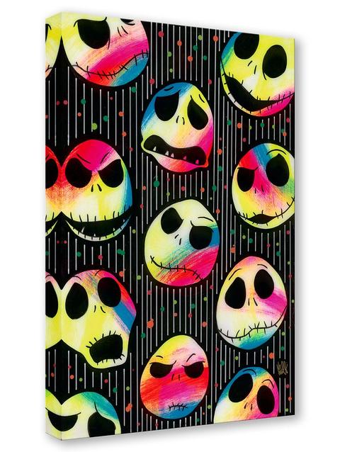 The Nightmare Before Christmas ''Jack Skellington'' Gallery Wrapped Canvas by Beau Hufford – Signed Limited Edition