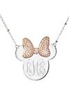 Minnie Mouse Monogram Necklace by Rebecca Hook – Personalizable