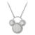 Mickey Mouse Icon Silver Necklace by Rebecca Hook – Personalized