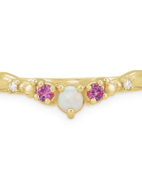 Disney's Fairy Tale Weddings Opal Wedding Band