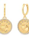 Simba Medallion Drop Earrings by CRISLU – The Lion King