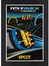 EPCOT Test Track Matted Print