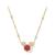 Mickey Mouse Icon Short Necklace by Kendra Scott – Red