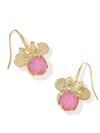 Minnie Mouse Icon Drop Earrings by Kendra Scott  – Pink