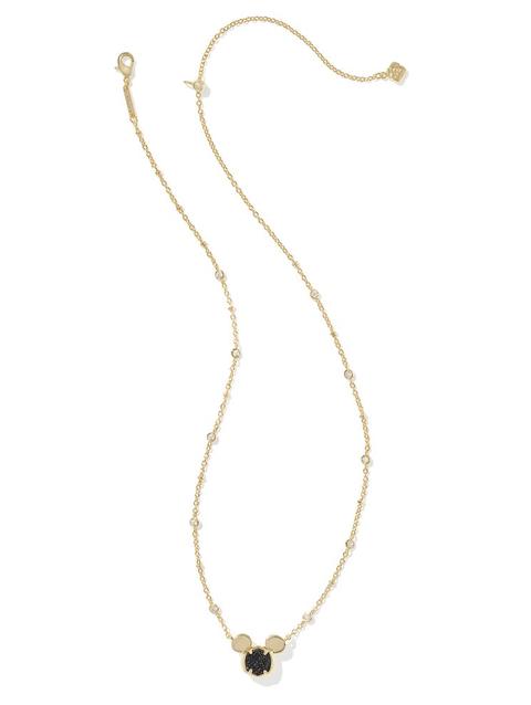 Mickey Mouse Icon Short Necklace by Kendra Scott – Black