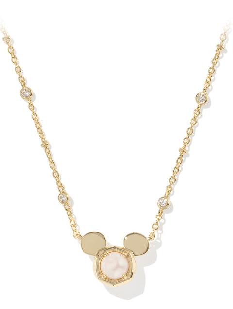 Mickey Mouse Icon Short Necklace by Kendra Scott – Pearl