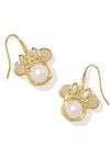 Minnie Mouse Icon Drop Earrings by Kendra Scott  – Pearl