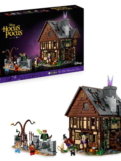 LEGO Ideas Disney Hocus Pocus: The Sanderson Sisters' Cottage – 21341