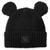 Mickey Mouse Beanie Hat for Adults by Barefoot Dreams – Black