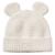 Mickey Mouse Beanie Hat for Adults by Barefoot Dreams – Cream