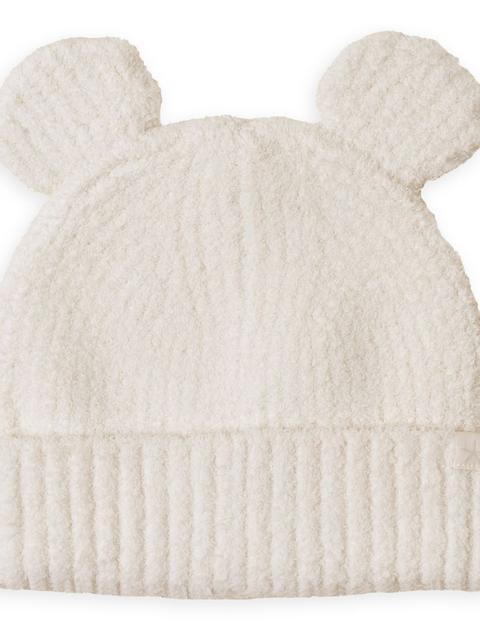 Mickey Mouse Beanie Hat for Kids by Barefoot Dreams - Cream