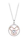 Mickey Mouse Icon Heart Necklace