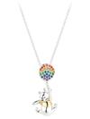 Winnie the Pooh Rainbow Balloon Necklace