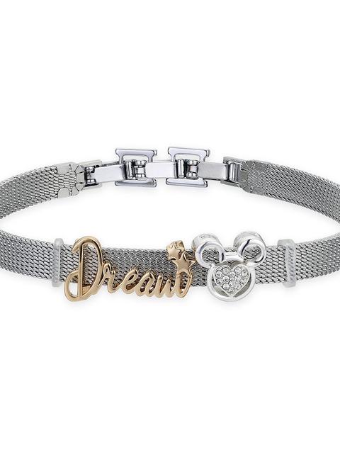 Mickey Mouse Icon Mesh Bracelet