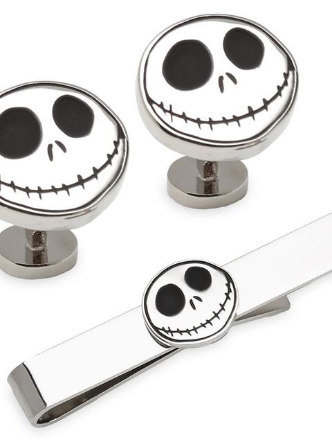 Jack Skellington Cufflinks and Tie Clip Set – The Nightmare Before Christmas