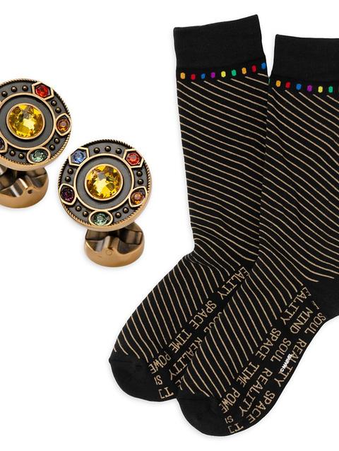 Infinity Stones Cufflinks and Sock Set