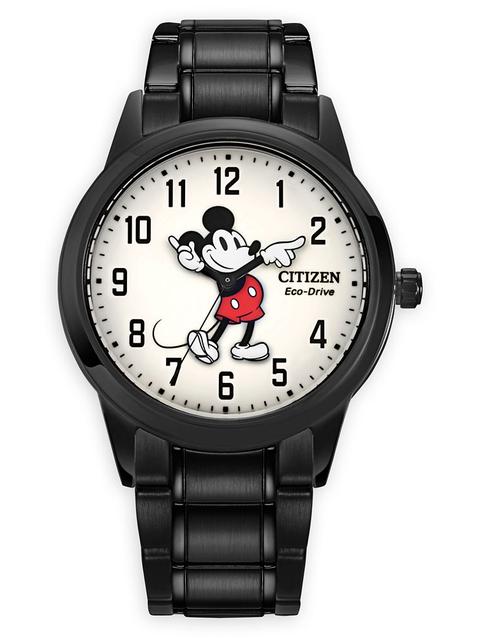 Mickey Mouse Stainless Steel Eco-Drive Watch for Adults by Citizen