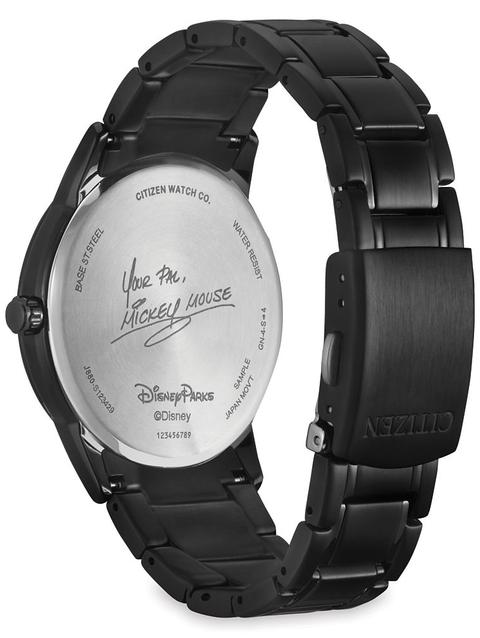 Mickey Mouse Stainless Steel Eco-Drive Watch for Adults by Citizen