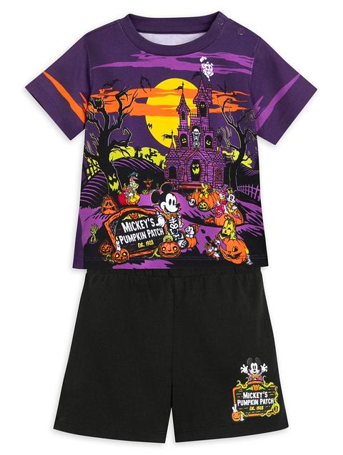 Mickey Mouse and Friends Halloween T-Shirt and Shorts Set for Baby