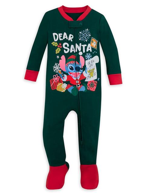 Stitch Holiday Stretchie Sleeper for Baby – Lilo & Stitch