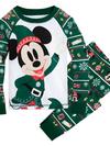 Mickey and Minnie Mouse Holiday Family Matching PJ PALS for Boys – Knit