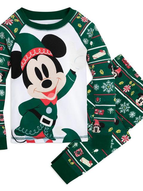 Mickey and Minnie Mouse Holiday Family Matching PJ PALS for Boys – Knit