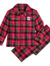 Mickey Mouse Plaid Holiday Sleep Set for Kids – Personalized