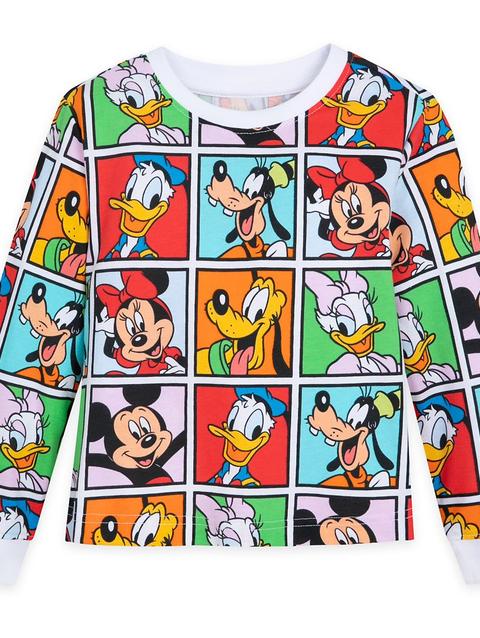 Mickey Mouse and Friends Pullover Long Sleeve T-Shirt for Girls