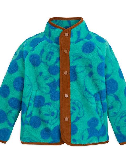 Mickey Mouse Zip Fleece Jacket for Kids