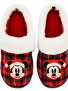 Mickey Mouse Holiday Slippers for Adults