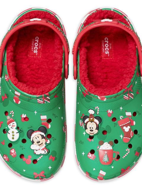 Mickey and Minnie Mouse Holiday Clogs for Adults by Crocs