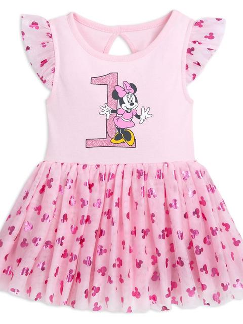 Minnie Mouse 1st Birthday Dress Set for Baby