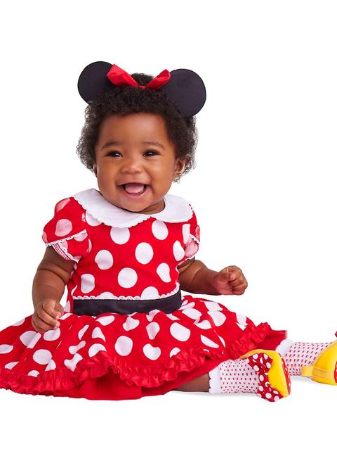 Minnie Mouse Costume Bodysuit for Baby – Red