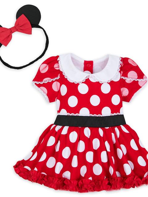 Minnie Mouse Costume Bodysuit for Baby – Red