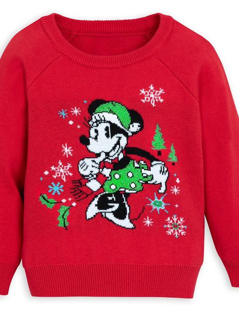 Minnie Mouse Holiday Sweater for Baby