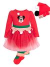 Minnie Mouse Holiday Bodysuit Set for Baby